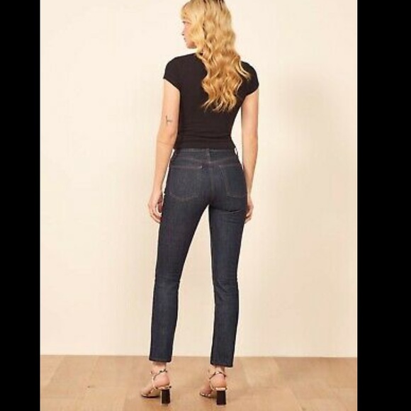 Reformation Julia High Rise Cigarette Jeans - Picture 4 of 10
